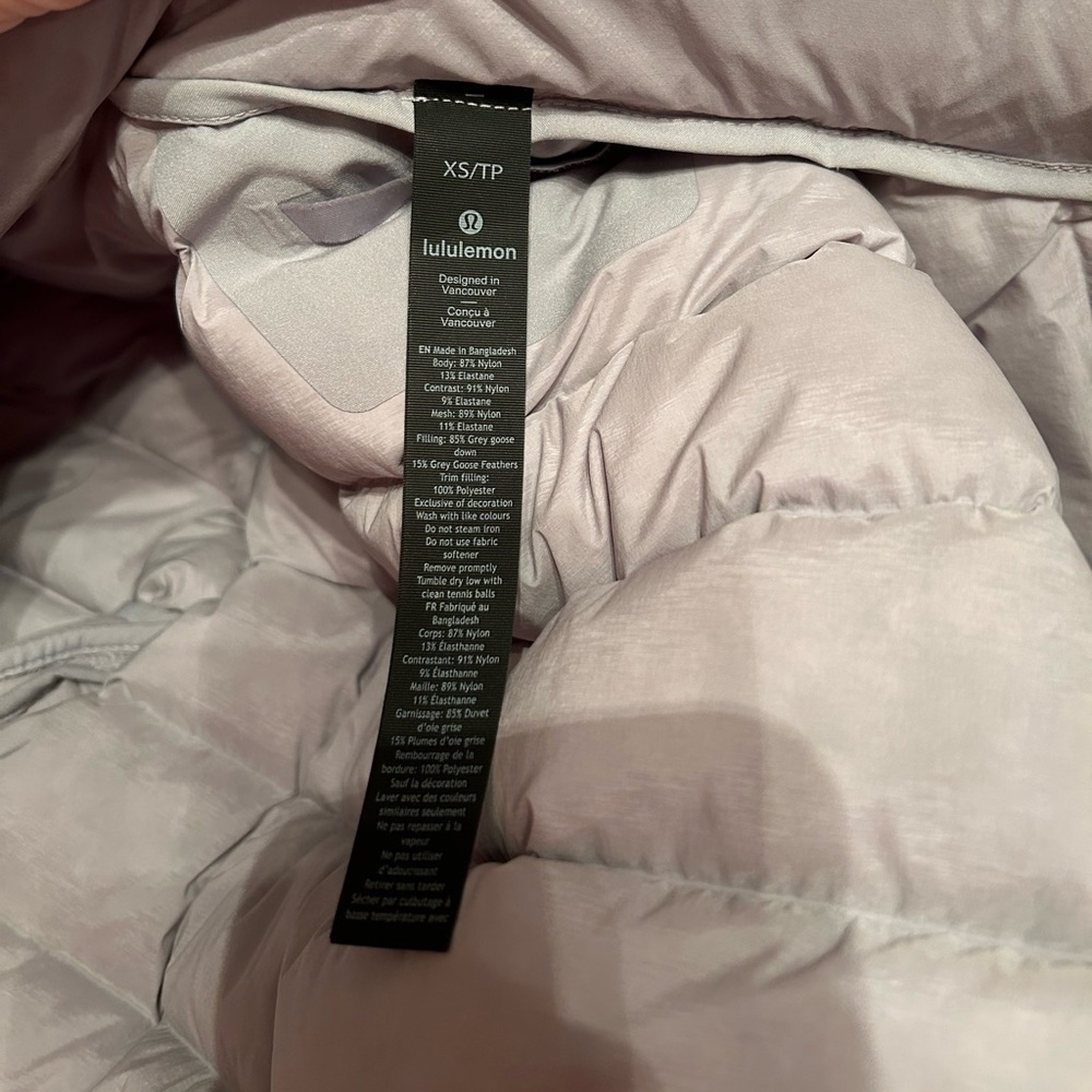 Lululemon Navigation Down Jacket